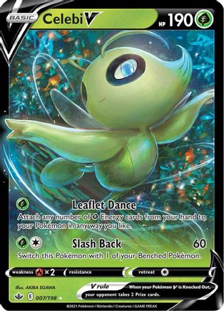Celebi V - SWSH06: Chilling Reign #007