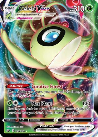 Celebi VMAX - SWSH06: Chilling Reign #008