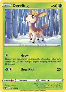 Deerling - SWSH06: Chilling Reign #011