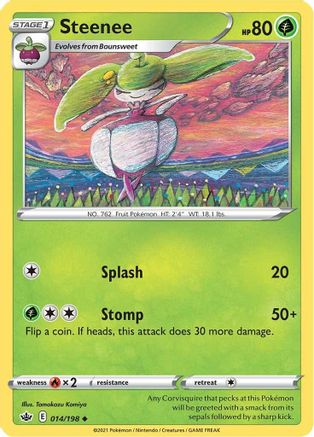 Steenee - SWSH06: Chilling Reign #014