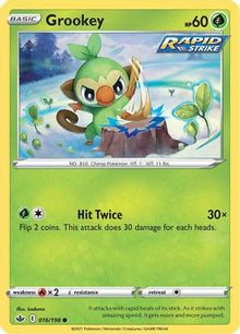 Grookey - SWSH06: Chilling Reign #016