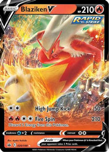 Blaziken V - SWSH06: Chilling Reign #020
