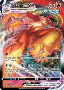 Blaziken VMAX - SWSH06: Chilling Reign #021