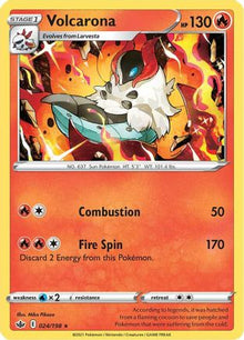 Volcarona - SWSH06: Chilling Reign #024