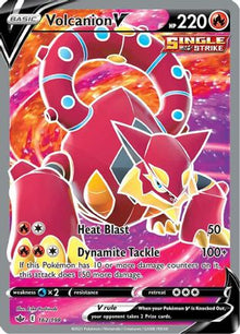 Volcanion V (Full Art) - SWSH06: Chilling Reign #162