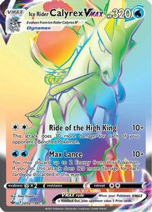 Ice Rider Calyrex VMAX (Secret) - SWSH06: Chilling Reign #202