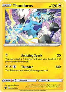 Thundurus - SWSH06: Chilling Reign #052