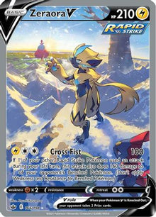 Zeraora V (Alternate Full Art) - SWSH06: Chilling Reign #166