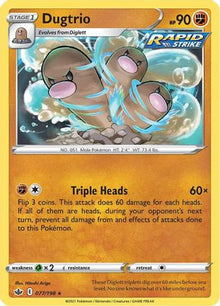 Dugtrio - SWSH06: Chilling Reign #077