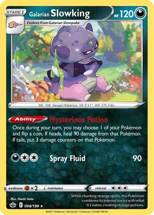 Galarian Slowking - SWSH06: Chilling Reign #098