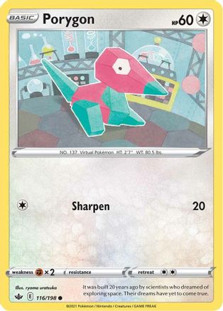 Porygon - SWSH06: Chilling Reign #116