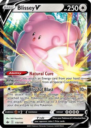 Blissey V - SWSH06: Chilling Reign #119