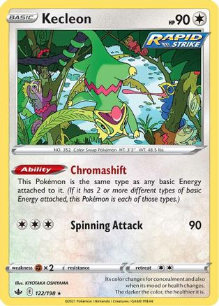 Kecleon - SWSH06: Chilling Reign #122
