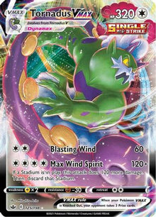 Tornadus VMAX - SWSH06: Chilling Reign #125