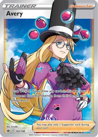 Avery (Full Art) - SWSH06: Chilling Reign #187