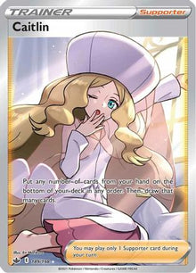 Caitlin (Full Art) - SWSH06: Chilling Reign #189