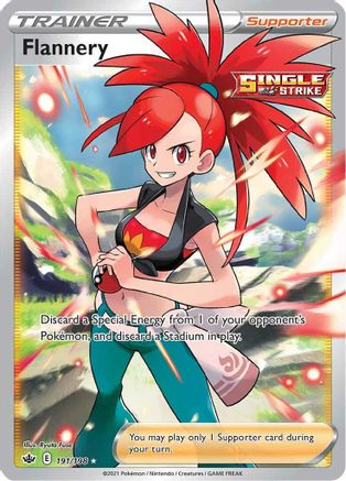 Flannery (Full Art) - SWSH06: Chilling Reign #191