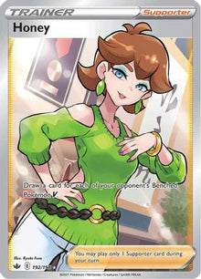 Honey (Full Art) - SWSH06: Chilling Reign #192