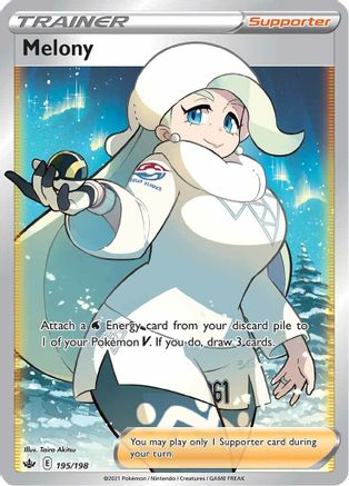 Melony (Full Art) - SWSH06: Chilling Reign #195