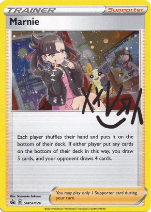 Marnie - SWSH120 - SWSH: Sword & Shield Promo Cards #SWSH120