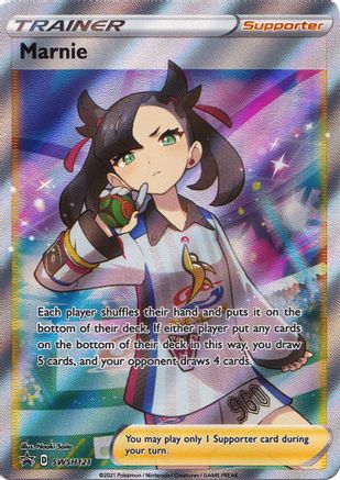 Marnie - SWSH121 - SWSH: Sword & Shield Promo Cards #SWSH121