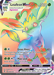 Leafeon VMAX (Secret) - SWSH07: Evolving Skies #204