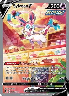 Sylveon V (Alternate Full Art) - SWSH07: Evolving Skies #184