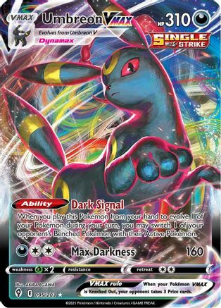 Umbreon VMAX - SWSH07: Evolving Skies #095
