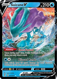 Suicune V - SWSH07: Evolving Skies #031