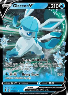 Glaceon V - SWSH07: Evolving Skies #040