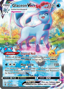Glaceon VMAX (Alternate Art Secret) - SWSH07: Evolving Skies #209