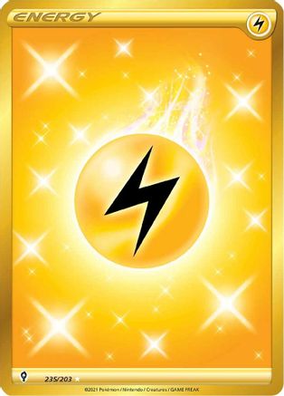 Lightning Energy (Secret) - SWSH07: Evolving Skies #235