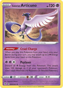Galarian Articuno - SWSH07: Evolving Skies #063