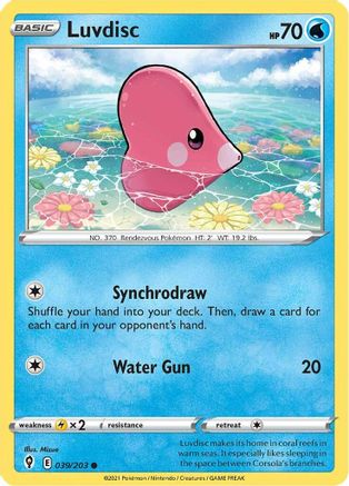Luvdisc - SWSH07: Evolving Skies #039