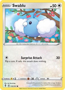Swablu - SWSH07: Evolving Skies #132