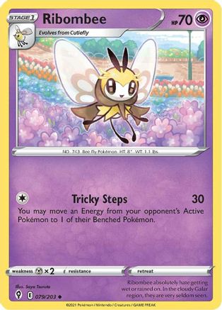 Ribombee - SWSH07: Evolving Skies #079
