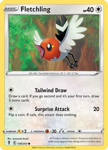 Fletchling - SWSH07: Evolving Skies #138