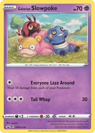 Galarian Slowpoke - SWSH126 - SWSH: Sword & Shield Promo Cards #SWSH126