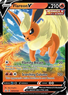 Flareon V - SWSH149 - SWSH: Sword & Shield Promo Cards #SWSH149