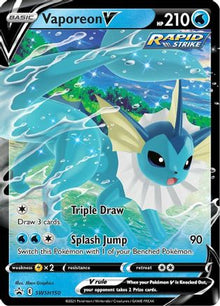 Vaporeon V - SWSH150 - SWSH: Sword & Shield Promo Cards #SWSH150
