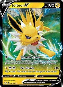 Jolteon V - SWSH151 - SWSH: Sword & Shield Promo Cards #SWSH151