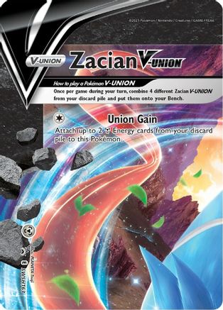 Zacian V-UNION - SWSH163 - SWSH: Sword & Shield Promo Cards #SWSH163