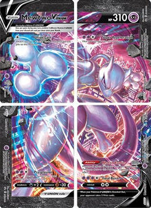 Mewtwo V-UNION [Set of 4] - SWSH: Sword & Shield Promo Cards #