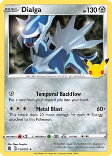 Dialga - Celebrations #020
