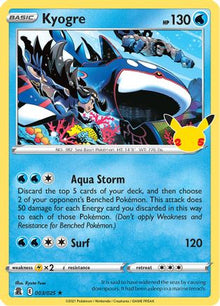 Kyogre - Celebrations #003