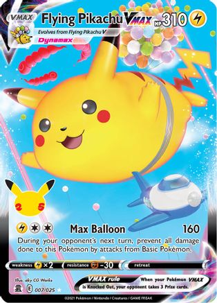 Flying Pikachu VMAX - Celebrations #007