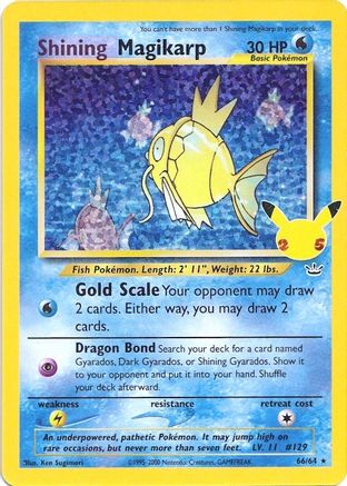 Shining Magikarp - Celebrations: Classic Collection #66