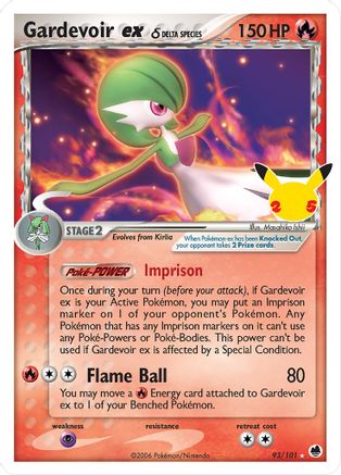 Gardevoir ex (Delta Species) - Celebrations: Classic Collection #93