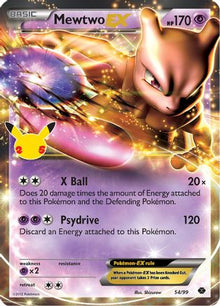 Mewtwo EX - Celebrations: Classic Collection #54