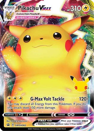 Pikachu VMAX - SWSH062 - SWSH: Sword & Shield Promo Cards #SWSH062